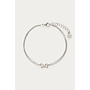 Special armband "You did it" zilverkleurig