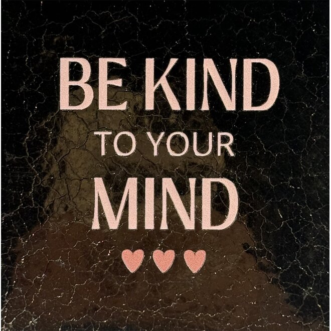 Tegel be kind to your mind goud/nude roze(taupe)