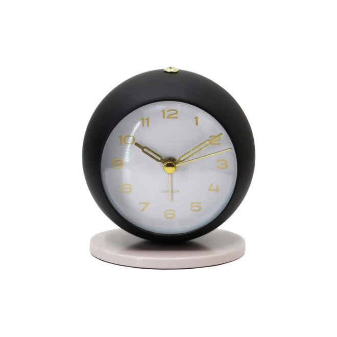 Alarm Clock Reina black/ warm grey