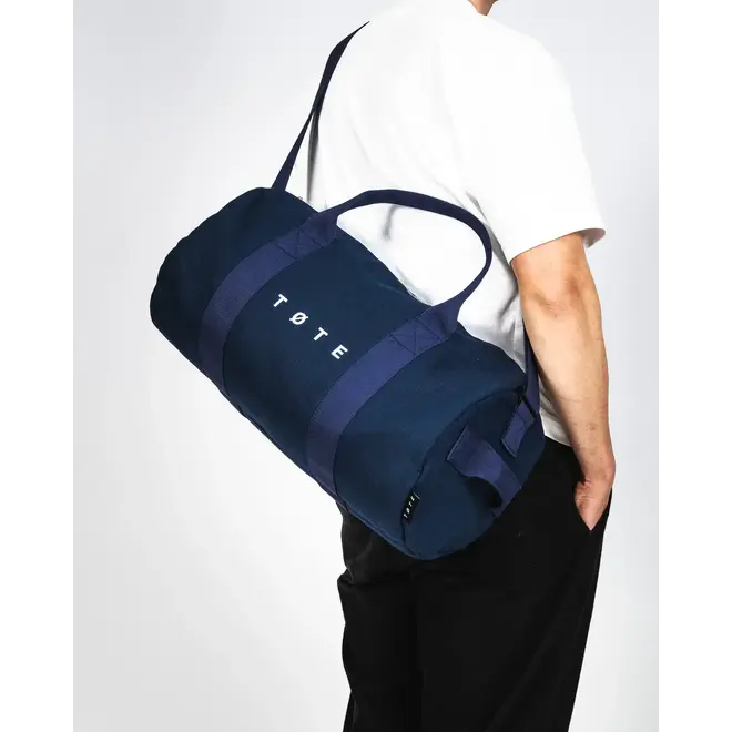 Navy Blue Duffel Bag
