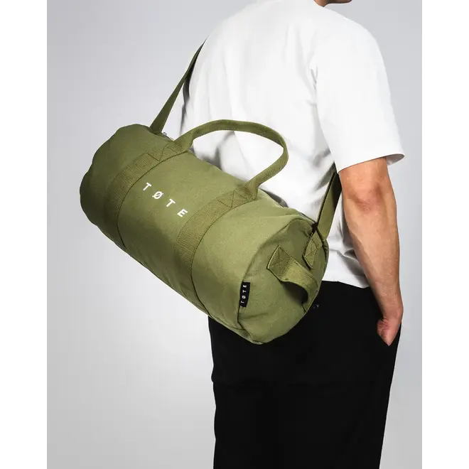 Khaki Green Duffel Bag