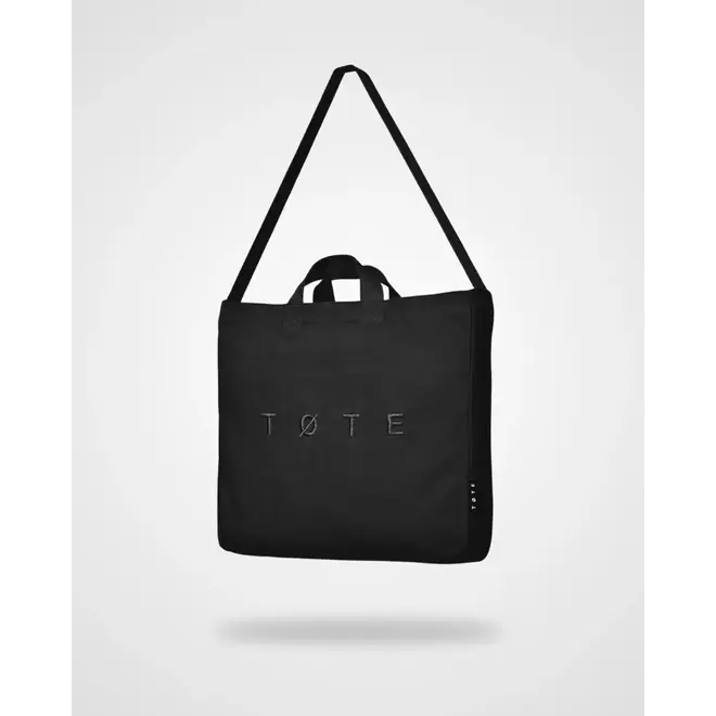 Black TØTE Bag | Stitched