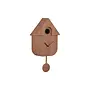 Karlsson wandklok Modern Cuckoo dark wood