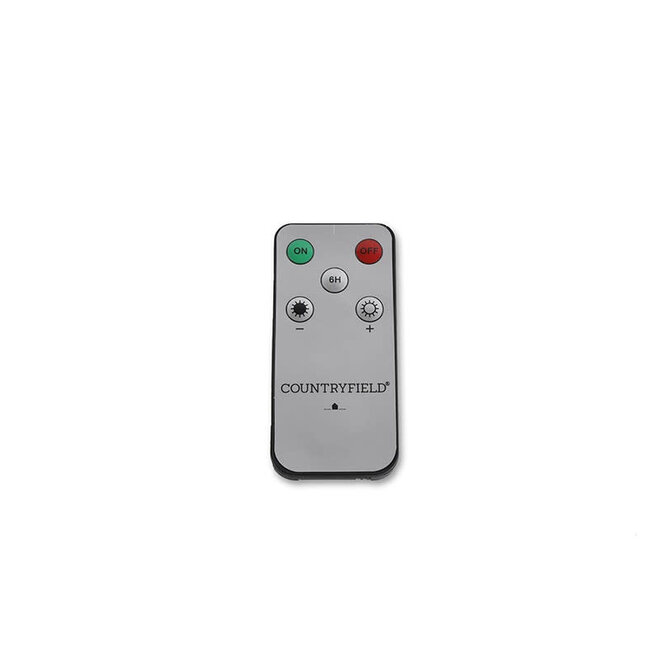 LED Kaars Dnrkrs Ø2,2CM Lyon L s2 bruin-2,2x2,2x22,5CM