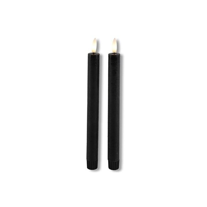 Dinerkaars Rustiek 2,2cm LED Lyon s2 zwart