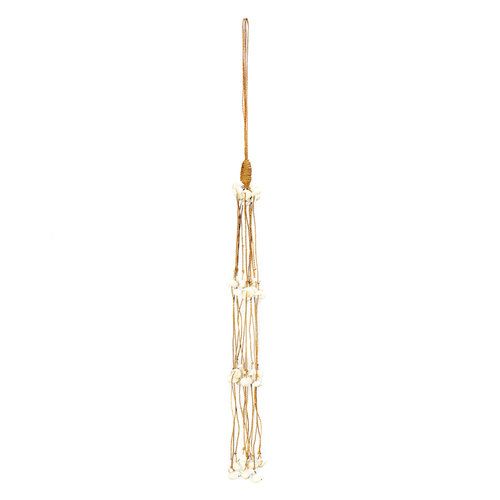 Bazar Bizar The Door Shell Tassel Long - White Bazar Bizar The Door Shell Tassel Long - White