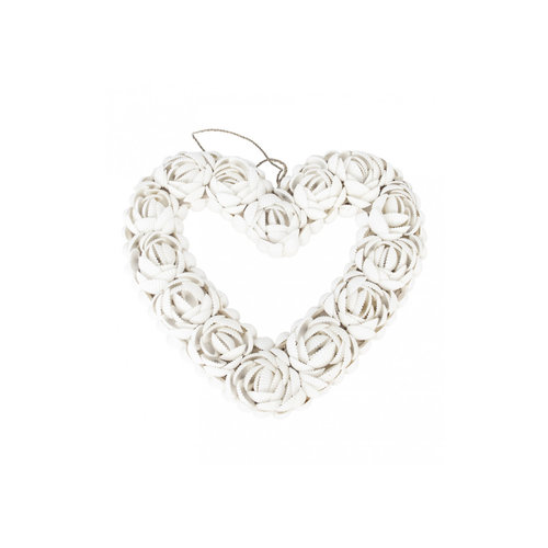 Bazar Bizar The Shell Heart - White - M Bazar Bizar The Shell Heart - White - M