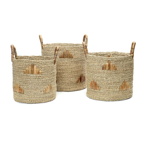 Bazar Bizar The Twiggy Graphic Baskets - SET3 Bazar Bizar The Twiggy Graphic Baskets - SET3