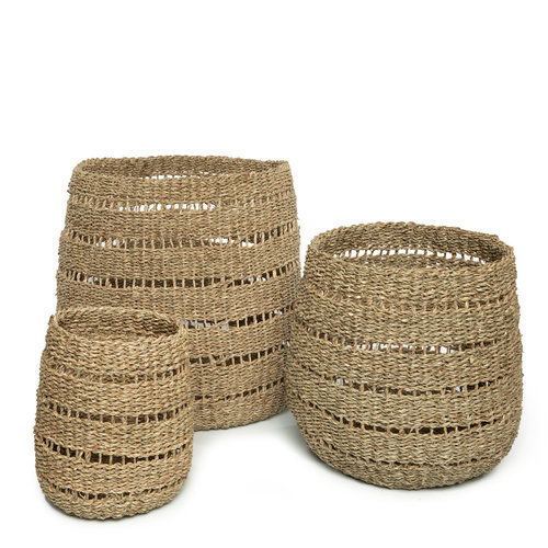 Bazar Bizar The Ninh Binh Basket - Natural - Set of 3