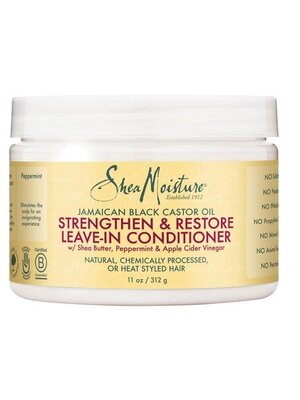 Shea Moisture SHEA MOISTURE JAMAICAN BLACK CASTOR STRENGTHEN & RESTORE LEAVE IN CONDITIONER 11 OZ