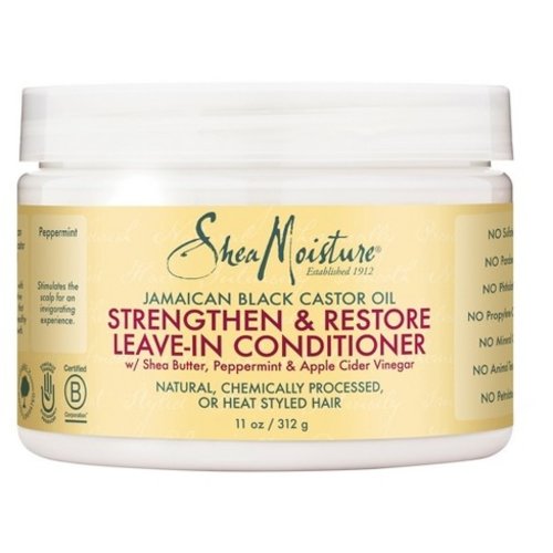 Shea Moisture SHEA MOISTURE JAMAICAN BLACK CASTOR STRENGTHEN & RESTORE LEAVE IN CONDITIONER 11 OZ