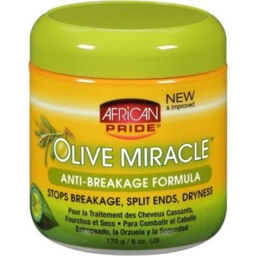 African Pride AFRICAN PRIDE OLIVE MIRACLE ANTI BREAKAGE CREME 6 OZ