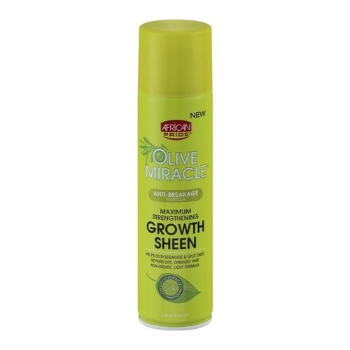 African Pride AFRICAN PRIDE OLIVE MIRACLE GROWTH SHEEN SPRAY 8 OZ African Pride AFRICAN PRIDE OLIVE MIRACLE GROWTH SHEEN SPRAY 8 OZ