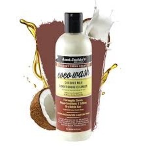 Aunt Jackies AUNT JACKIES COCONUT COCO WASH CONDITIONING CLEANSER 12 OZ