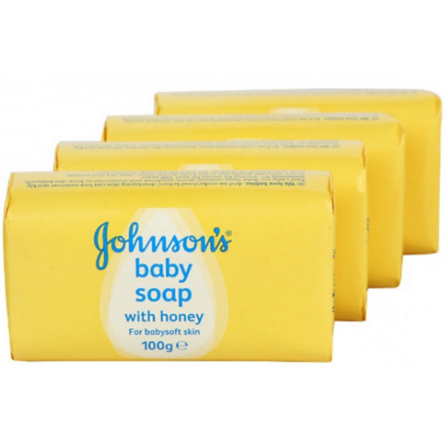 Johnson & Johnson JOHNSON'S BABY SOAP BAR WITH HONEY Johnson & Johnson JOHNSON'S BABY SOAP BAR WITH HONEY