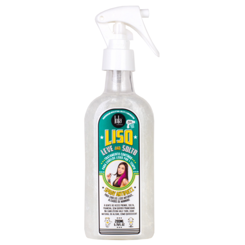 Lola LOLA LISO, LEVE E SOLTO ANTI-FRIZZ SPRAY 200 ML Lola LOLA LISO, LEVE E SOLTO ANTI-FRIZZ SPRAY 200 ML