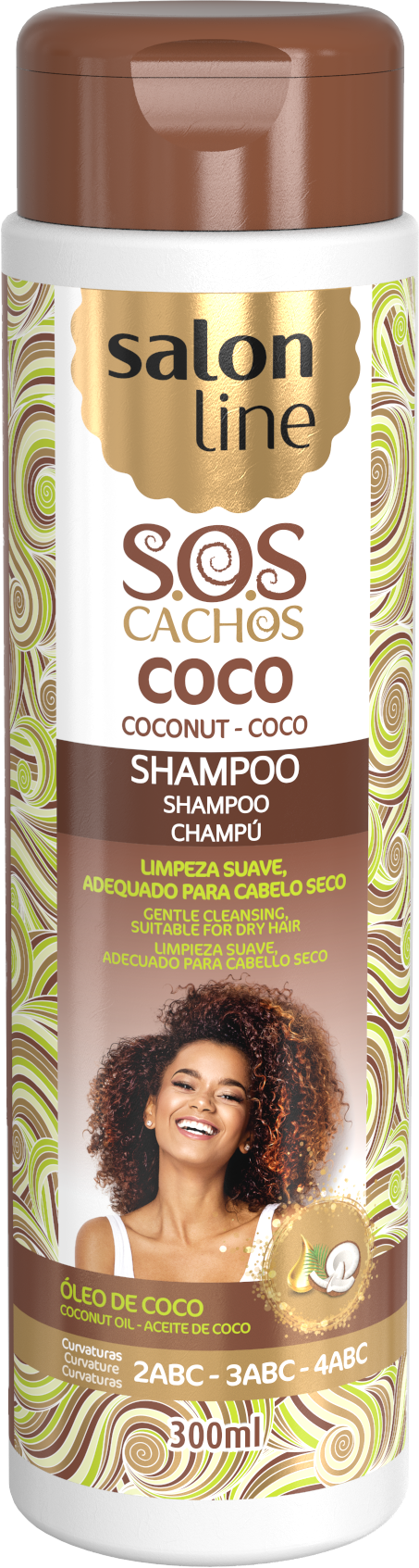 Salon Line Sos Shampoo Coconut 300 Ml Crown Blue Cosmetics Salon Line Sos Shampoo Coconut 300 Ml Crown Blue Cosmetics