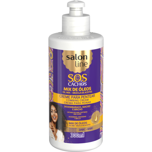 Salon Line SALON LINE SOS COMBING CREAM OIL MIX 300 ML