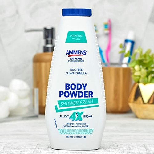 Ammens AMMENS SHOWER FRESH MEDICATED TALC FREE Ammens AMMENS SHOWER FRESH MEDICATED TALC FREE