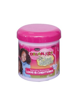 African Pride AFRICAN PRIDE DREAM KIDS OLIVE MIRACLE LEAVE IN CONDITIONER 15 OZ