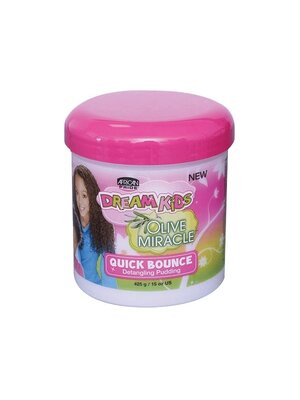 African Pride AFRICAN PRIDE DREAM KIDS OLIVE MIRACLE QUICK BOUNCE PUDDING 15 OZ