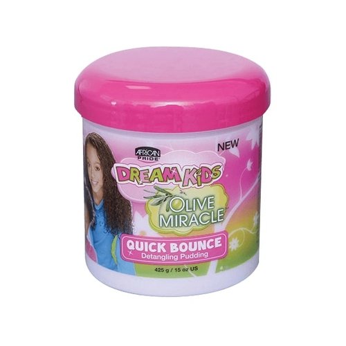 African Pride AFRICAN PRIDE DREAM KIDS OLIVE MIRACLE QUICK BOUNCE PUDDING 15 OZ