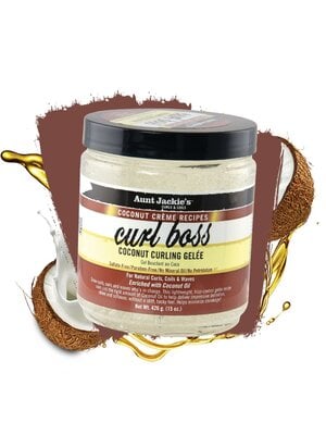 Aunt Jackie's AUNT JACKIES COCONUT CURL BOSS CURLING GELEE 15 OZ