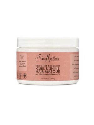 Shea Moisture SHEA MOISTURE COCONUT & HIBISCUS CURL & SHINE HAIR MASQUE 12 OZ