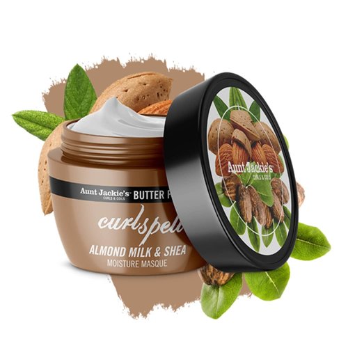 Aunt Jackies AJ BUTTER FUSION CURLS SPELL MASQUE 8 OZ Aunt Jackies AJ BUTTER FUSION CURLS SPELL MASQUE 8 OZ
