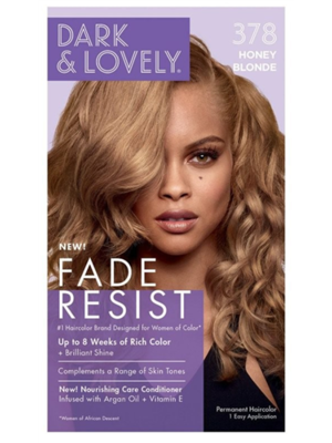 Dark & Lovely D&L FADE RESIST COLOR HONEY BLONDE #378