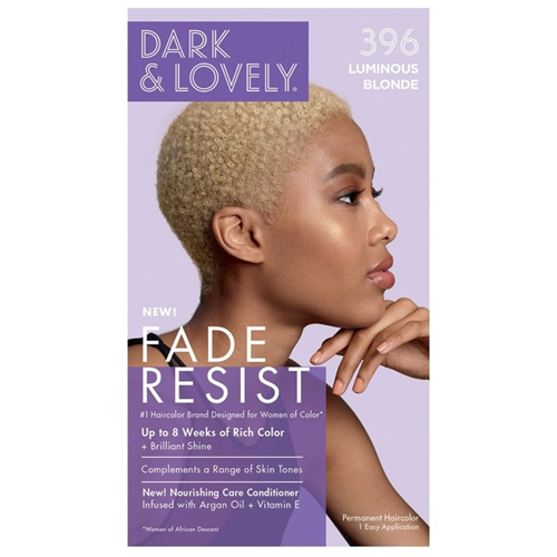 Dark & Lovely D&L FADE RESIST COLOR LUMINOUS BLONDE #396