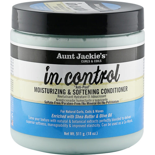 Aunt Jackie's AUNT JACKIES IN CONTROL MOISTURIZING & SOFTENING CONDITIONER 15 OZ