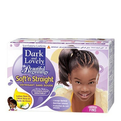 Dark & Lovely BEAUTIFUL BEGINNINGS KIDS RELAXER KIT - REGUALR  - Copy