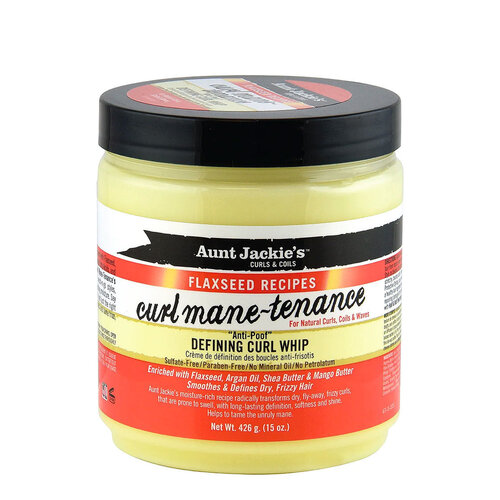 Aunt Jackie's AUNT JACKIES FLAXSEED CURL MANE TENANCE CURL WHIP 15 OZ