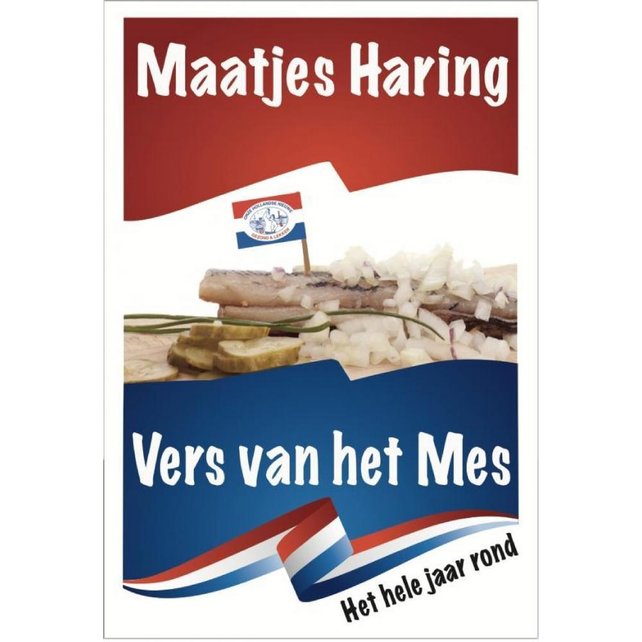 Poster Maatjes Haring (Het hele jaar rond)