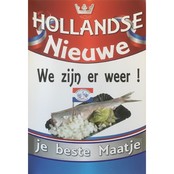 Poster Hollandse Nieuwe (Je beste maatje)