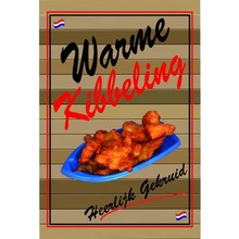 Poster (Warme Kibbeling Hout)