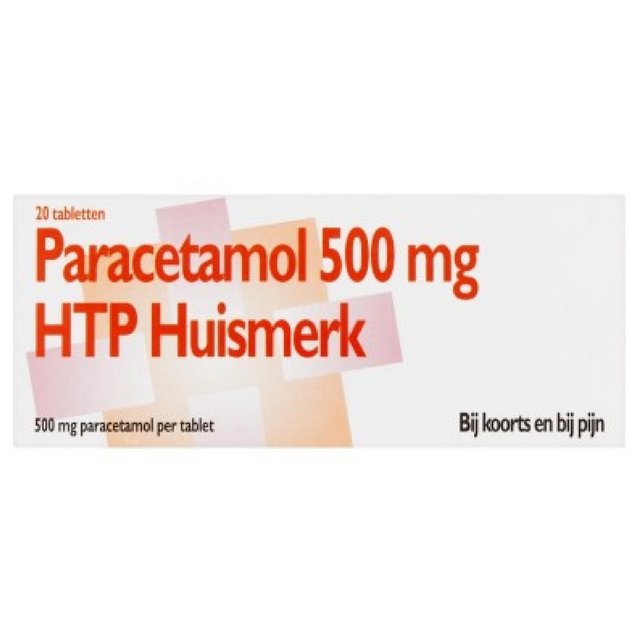 Paracetamol ds. á 20 s.