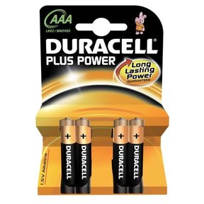 Duracell AAA   4 pack