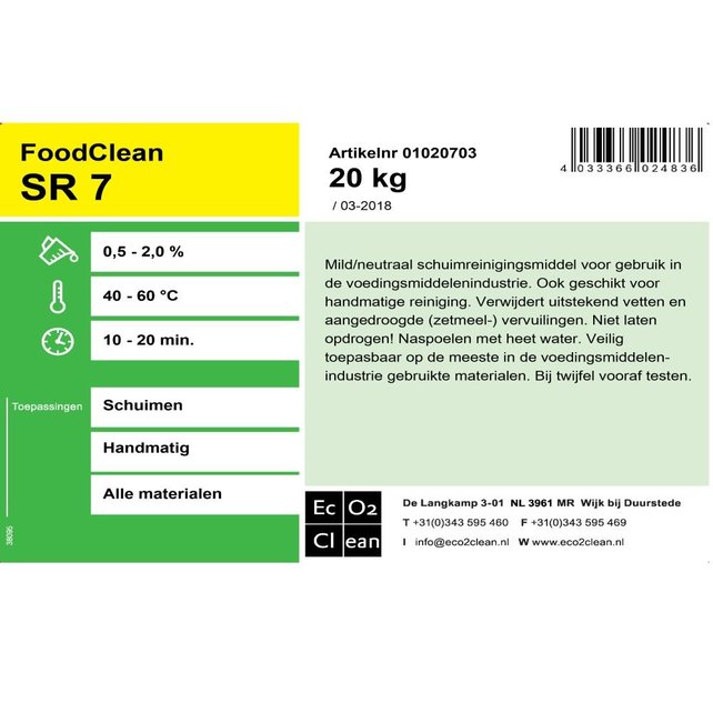 FoodClean SR 7