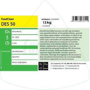 FoodClean Des 50