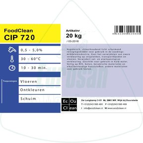 FoodClean schuimreiniger CIP 720