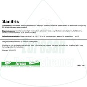 Sanifris 10ltr