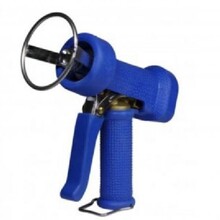 Spuitpistool messing met beschermingsbeugel