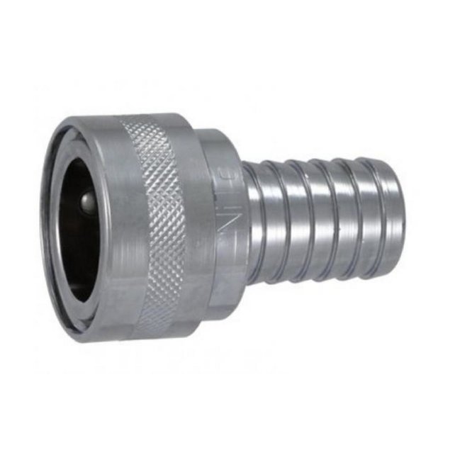 NITO 3/4 messing verchroomde koppeling met ¾ tule.