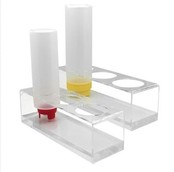 Doseer knijpfles station