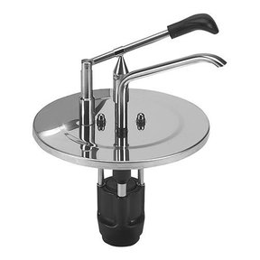 Heveldispenser op Rvs deksel