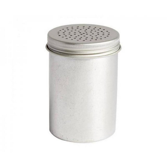 Zoutstrooier alu. klein