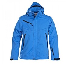 Printer Gevoerde softshell jas