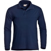 Polo Lange mouw Santino Matt  onbedrukt